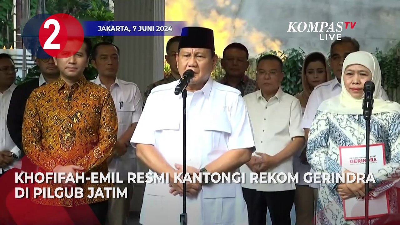 [TOP3NEWS] Iduladha17 Juni 2024, Gerindra Usung Khofifah-Emil, Bahlil soal Izin Tambang PBNU