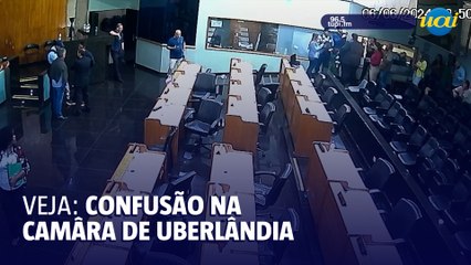 Momento em que vereador agrediu mãe de criança com TDAH