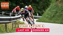 Critérium du Dauphiné 2024 - Last KM of Stage 6