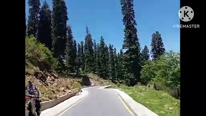 Bike riding inthe mountain of ponch Azad Kashmir