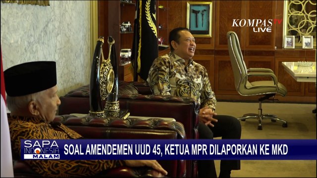 Ketua MPR, Bambang Soesatyo Dilaporkan ke MKD soal Amandemen UUD 1945
