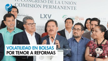 Volatilidad en bolsas por temor a reformas