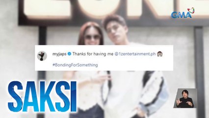 "Bonding for something" post ni Julie Anne San Jose kasama si Stell ng SB19, pinusuan online | Saksi