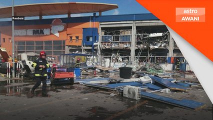 Empat kritikal, sembilan lagi cedera kedai meletup