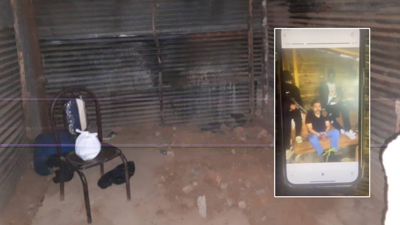 Estos eran los videos que grababan los secuestradores para extorsionar con 700.000 dólares a la familia de un español