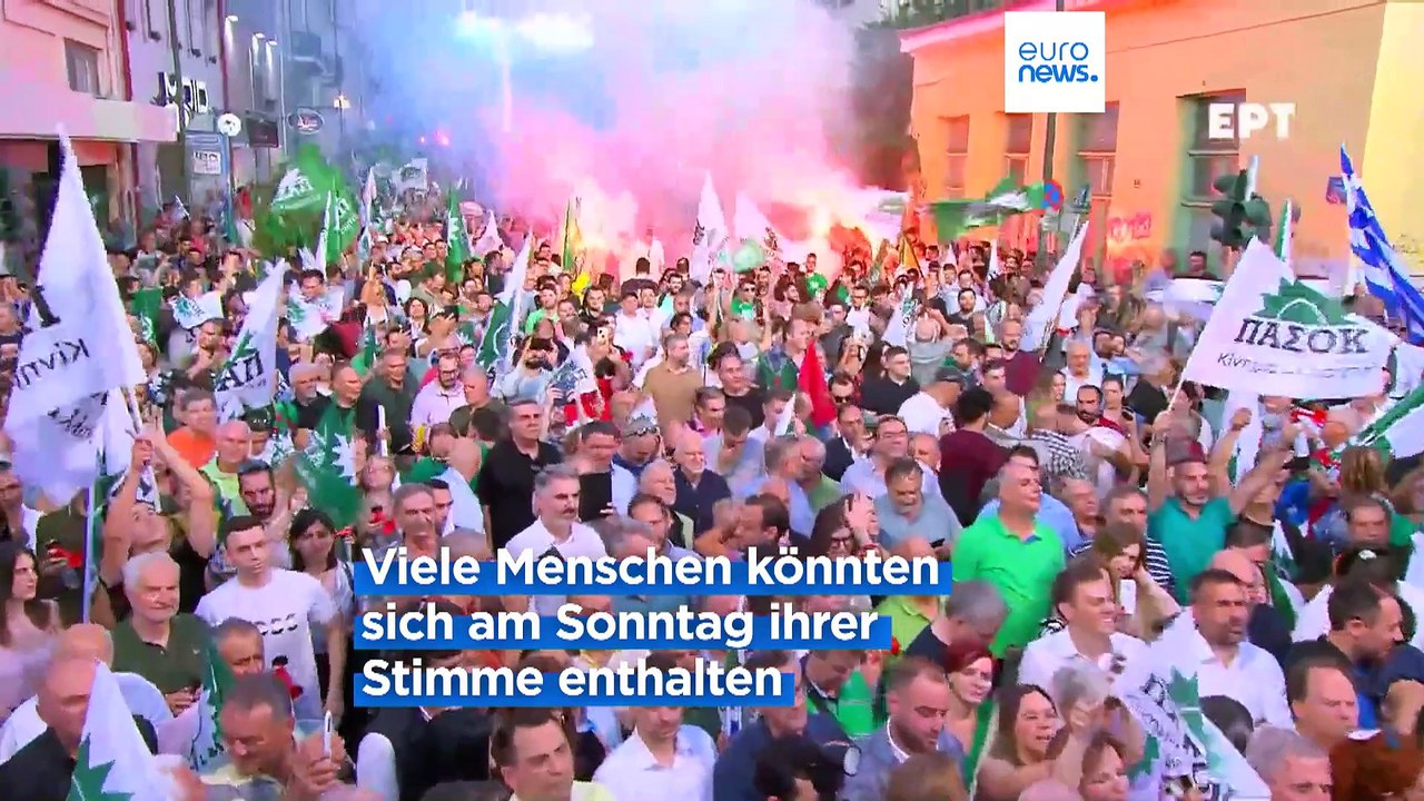 Europawahl in Griechenland: Innenpolitische Themen dominieren den Wahlkampf