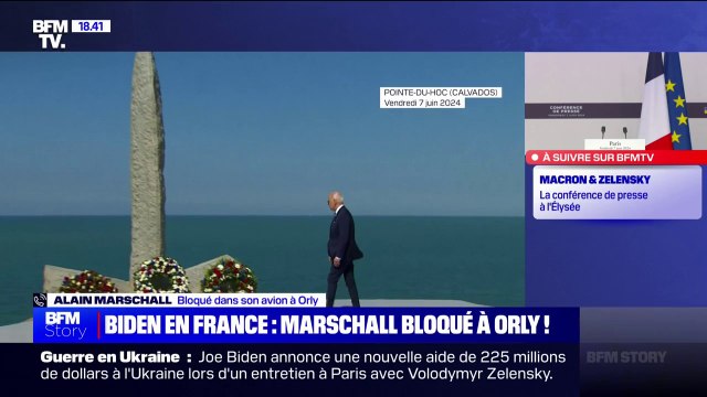 Joe Biden en France: Alain Marschall et les voyageurs de l'aéroport d'Orly immobilisés en raison de sa présence