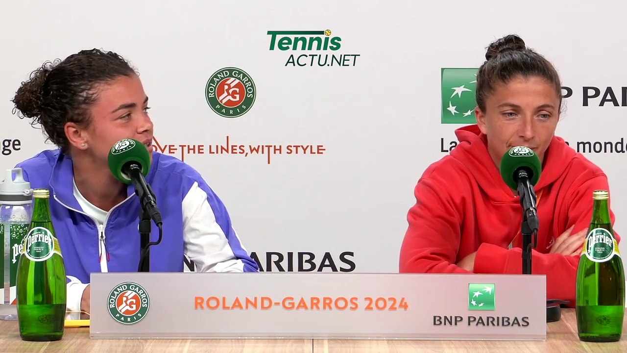Tennis - Roland-Garros 2024 - Sara Errani and J...