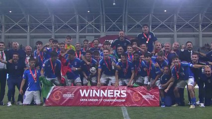 Le replay de la finale Italie - Portugal - Football - Euro U17