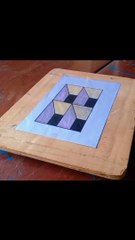 3d boxes drawing on paper for beginners