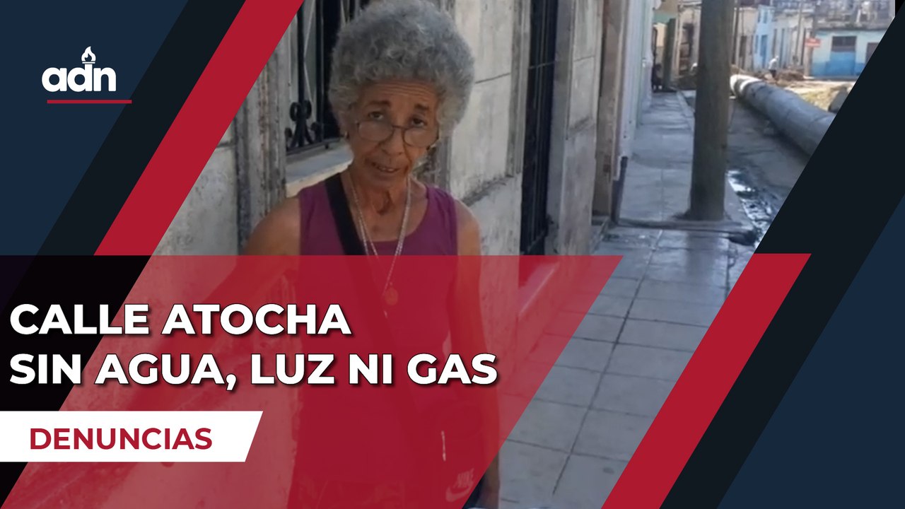 Calle Atocha sin agua, luz ni gas