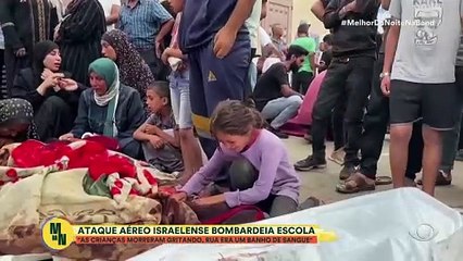 Ataque aéreo israelense bombardeia escola da ONU em Gaza