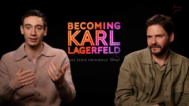 Daniel Brühl et Théodore Pellerin présentent Becoming Karl Lagerfeld