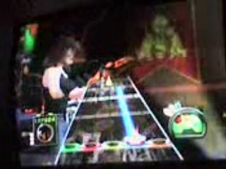 Mon ami à guitare hero III en expert