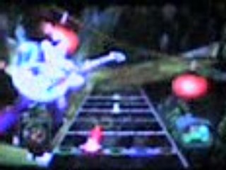 Moi à guitare hero III en facile