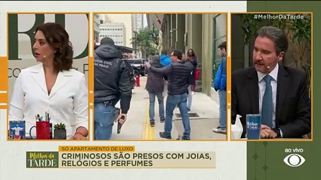 Criminosos são presos com joias, relógios e perfumes