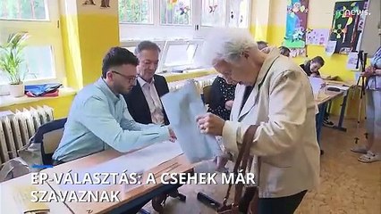 EP-választás: a csehek már szavaznak
