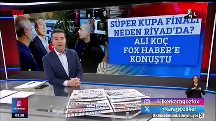 Ali Koç Süper Kupa maçı öncesi konuştu: Çok kaygılıyız