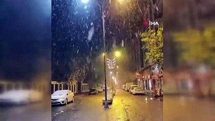 Patnos beyaza büründü