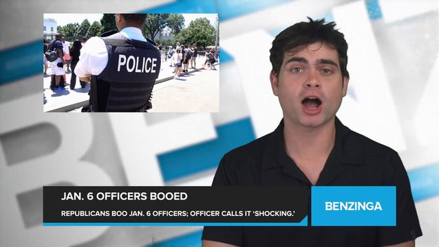 Republicans Boo Officers Who Defended the Capitol on Jan. 6th. Officer Says Treatment 'Shocking, But Not Surprising.'