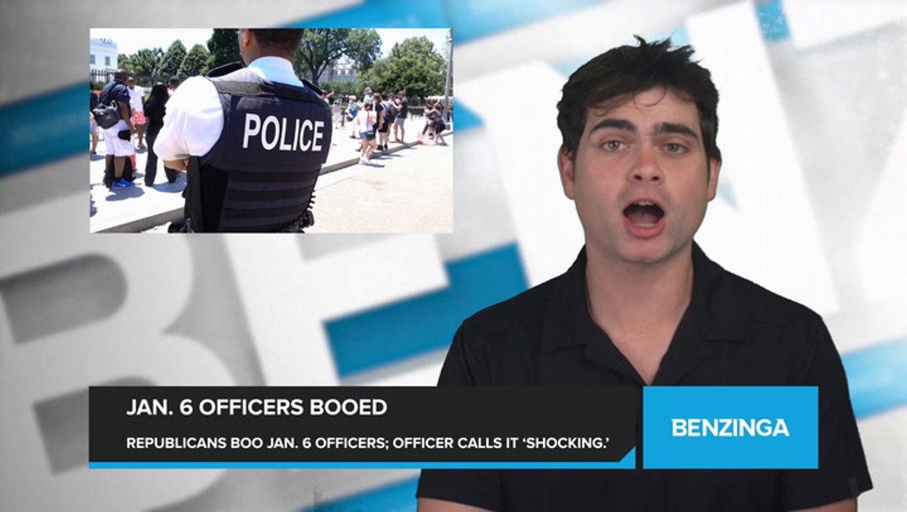 Republicans Boo Officers Who Defended the Capitol on Jan. 6th. Officer Says Treatment 'Shocking, But Not Surprising.'
