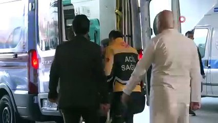 Filistinli 3 çocuk tedavi için Ankara'ya getirildi! Bakan Koca da karşılayanlar arasında