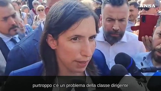 Schlein: Signorelli? C'e' un problema nella classe dirigente della destra