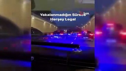 Çakarlı araçla trafiğe çıkan şahıslara 67.296 TL ceza kesildi