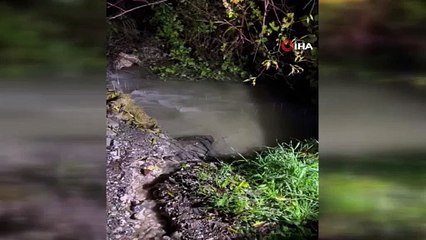 Düğüne gidiyordu, dere yatağında hayatını kaybetti