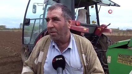 Çiftçiler gökyüzüne baktı yüzü güldü