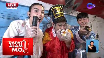 Paggawa ng Korean gimbap, sinubukan ni Ka-#CopyFace Song Joong Ki | Dapat Alam Mo!