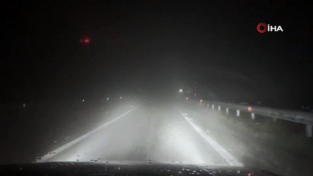 Zonguldak'ta sisten göz gözü görmedi