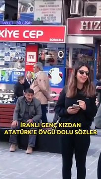 İranlı kadının Atatürk hakkındaki düşünceleri elden ele dolaşıyor. Gerçek dünya lideri kimmiş görün