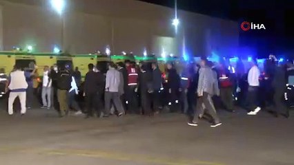 Filistinli hastaları Türkiye’ye taşıyan uçak Mısır’dan havalandı