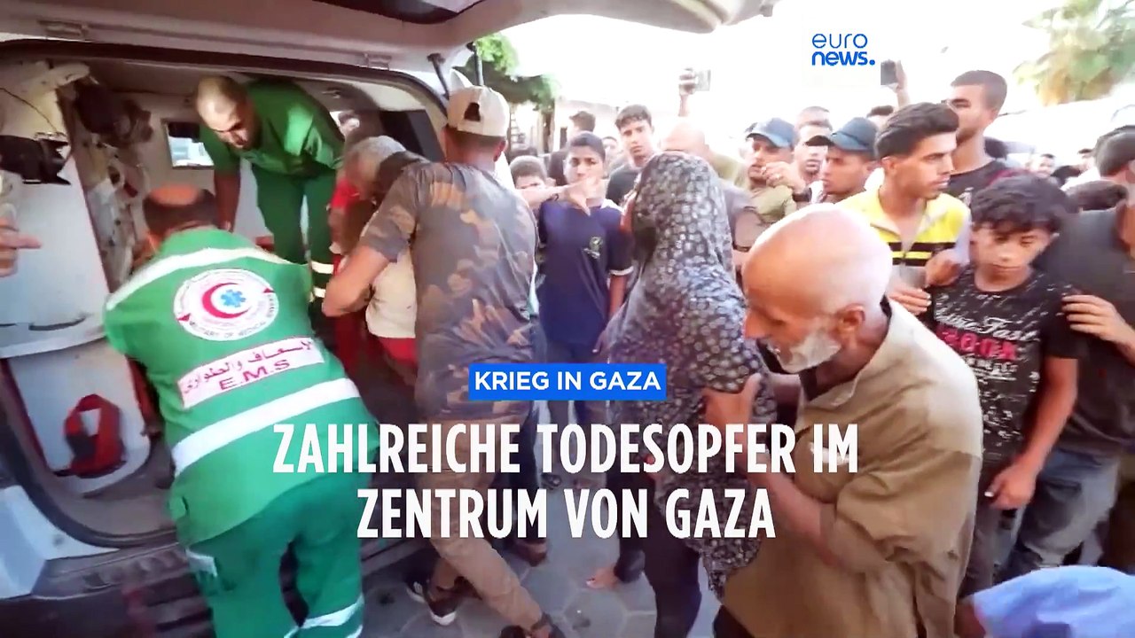 Krieg in Gaza: Zahlreiche Todesopfer im Zentrum von Gaza