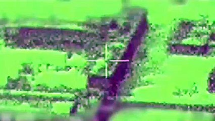 HAMAS’ın karakolu böyle vuruldu! İşte o anlar…