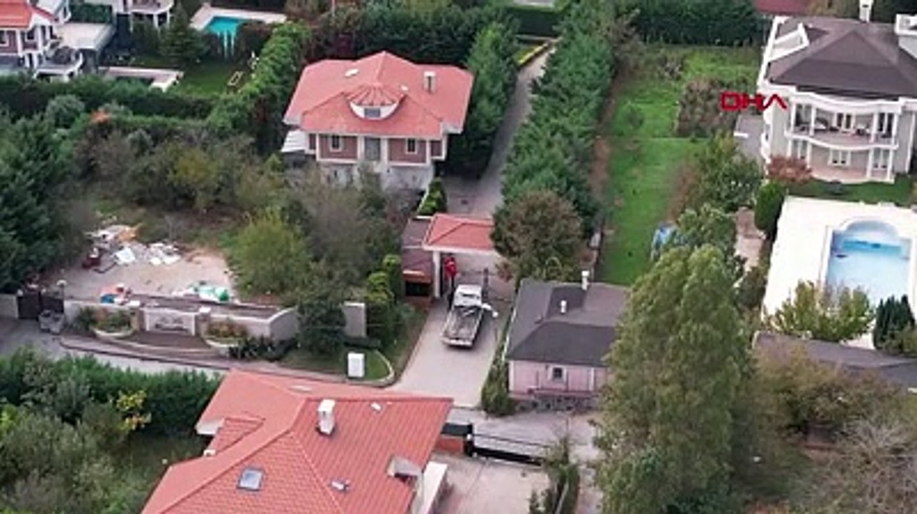 Dilan Polat ve eşine ait lüks araçlar böyle emniyete götürüldü
