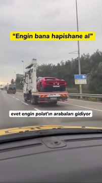 Dilan Polat’ın lüks araçlarını çekicide gören vatandaş espriyi patlattı: Enginnnn ban hapishane al Enginn