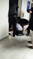 Yine KYK yurdu yine asansörde kalan öğrenciler