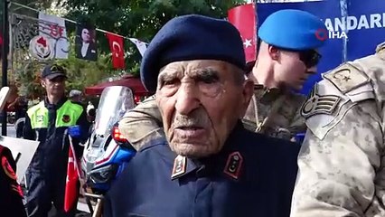 Cumhuriyetin asırlık çınarları yıllar sonra askeri üniforma giydi