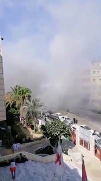 İsrail ordusu bu kez sivil yerleşim yerini hedef aldı