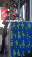 Köpeğiyle otobüse binmek istedi ama izin vermediler