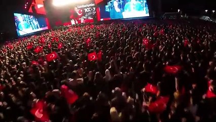 Ankara'da coşkulu 100. yıl kutlaması