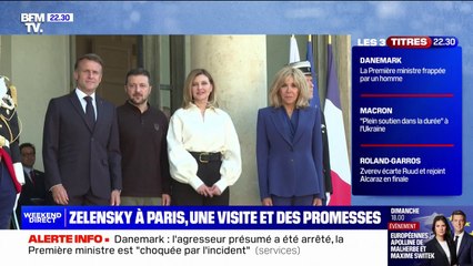 Retour sur la 4e visite de Volodymr Zelensky en France, depuis le début de l'invasion russe