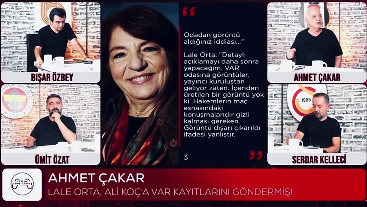 Ahmet Çakar'dan bomba Ali Koç ve Lale Orta iddiası. Şerefim üzerine ant içiyorum diyerek açıkladı