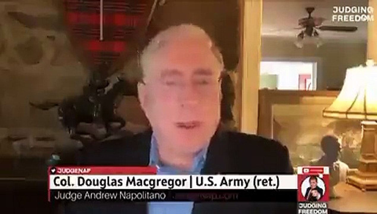 Eski ABD askeri Douglas Macgregor: "İsrail için asıl tehdit Türkiye'dir."