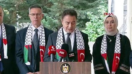 Babacan’dan Filistin Büyükelçisine başsağlığı ziyareti