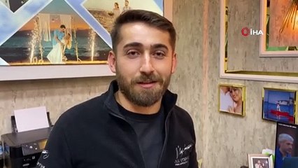 Karabük'te iş hanına giren ayı esnafa saldırdı