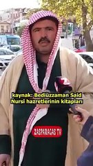 Sokak röportajında Arabistan'dan Türkiye'yi uyarmak için geldiğini söyledi: Kıyamete 100 yıl kaldı.