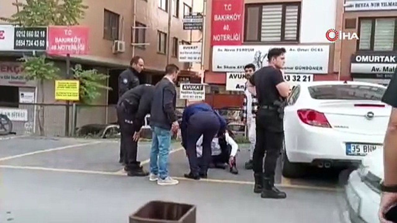 Bakırköy Adliyesi önünde kavga